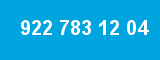 922 783 12 04